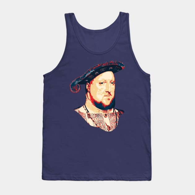 King Henry VIII Pop Art Tank Top by Nerd_art